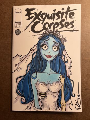 Image of Original Corpse Bride illustration