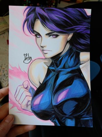 Image of PSYLOCKE by Lictoria
