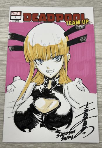 Image of Magik sketch cover by Satoshi Shiki
