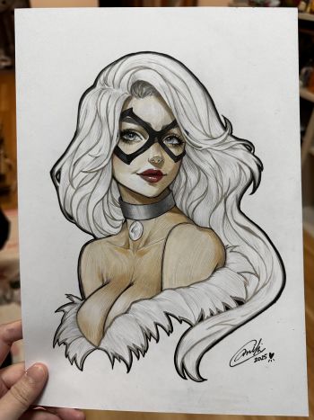 Image of Black Cat Sketch