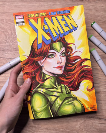 Image of Variant sketch cover - Jean Grey by Tofusenshi