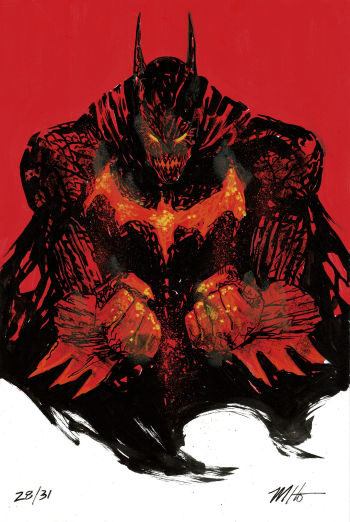 Image of Mike Hawthorne Arttrober: Batober Day 28 - Terror