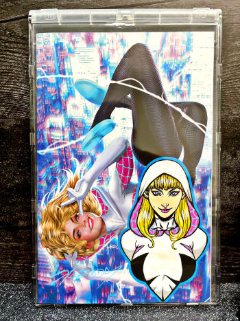 Image of Spider-Gwen Remarked on Comic