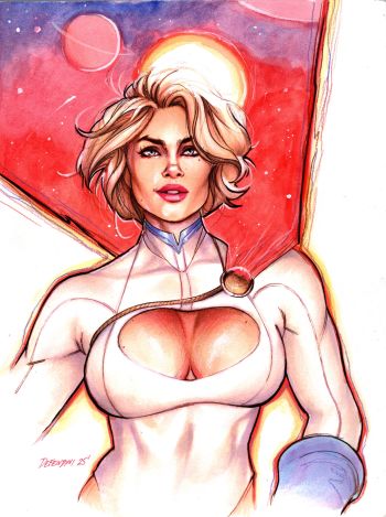 Image of PowerGirl by Steven Defendini