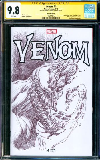 Image of CGC Signature Series Kyle Hotz Venom!