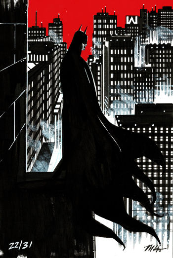 Image of Mike Hawthorne Arttrober: Batober Day 22 - Home