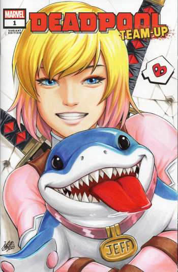 Image of Best Buds - Gwenpool with Jeff