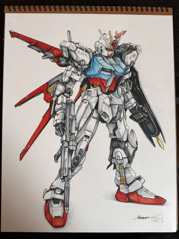 Image of Aile Strike Gundam