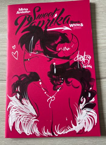 Image of Mirka Andolfo’s Sweet Paprika Ink Sketch Cover