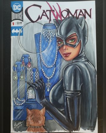 Image of Catwoman by Lauren Wright