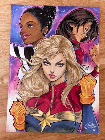 Image of The Marvels Assemble