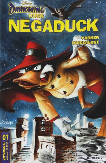 Image of Negaduck Acrylic Painting by Manu Silva Homage to Spawn #1