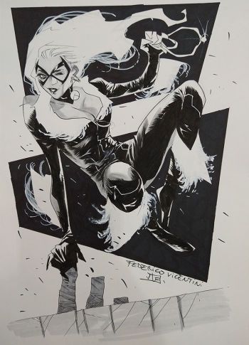 Image of Federico Vicentini Convention Commission Priority at Lake Como Comic Art Festival 2025
