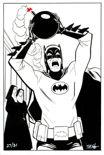 Image of Mike Hawthorne Arttrober: Batober Day 27 - Problem