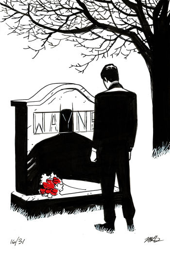 Image of Mike Hawthorne Arttrober: Batober Day 16 - Promise