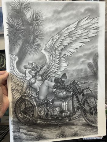 Image of "Naughty by Nature" Published Naughty Fairies Comic Cover art by Monte Moore