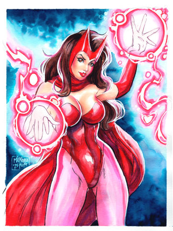 Image of Scarlet Witch by Marissa Pope