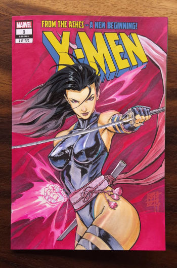 Image of Arttrober 2024 - Psylocke
