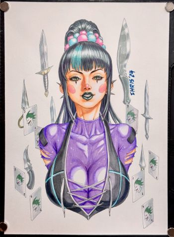 Image of Punchline_bust shot comission sample