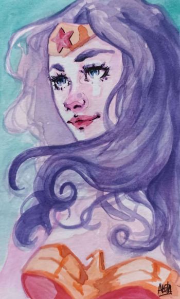 Image of Wonder Woman by Aleta Vidal