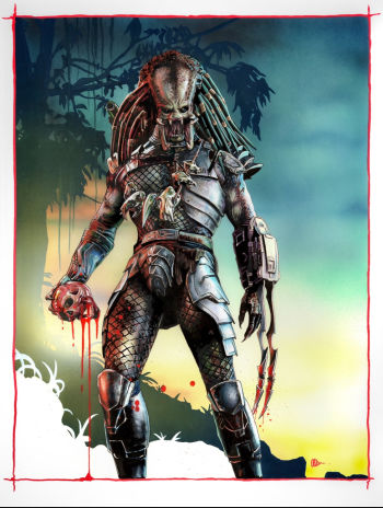 Image of Predator Original Artwork