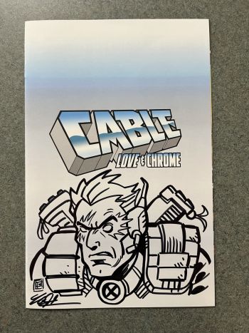 Image of Cable Remarque sketch by Tim Shinn