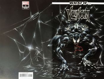 Image of Venom Black sketch cover original Art by Manu Silva