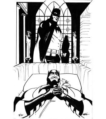 Image of Mike Hawthorne Arttrober: Batober Day 5 - Reward