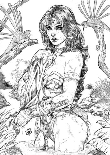 Image of Wonder Woman - 11x17