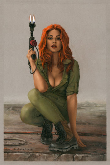 Image of Heat Seeker: A Gun Honey Series #2 - original cover art by Celina