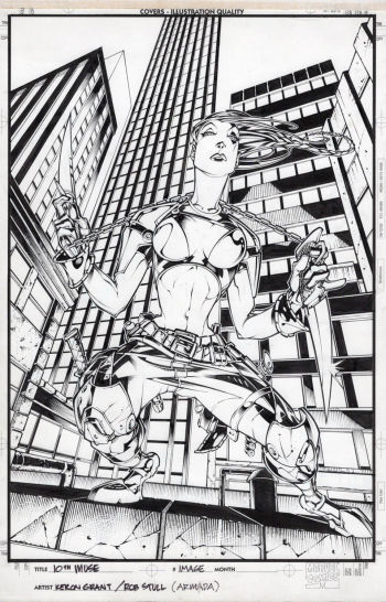 Image of 10th Muse cover by Keron Grant
