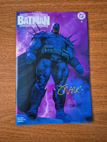 Image of Absolute Batman #5 7 Ate 9 Comics Mark Spears Variant - Signed by Frank Martin