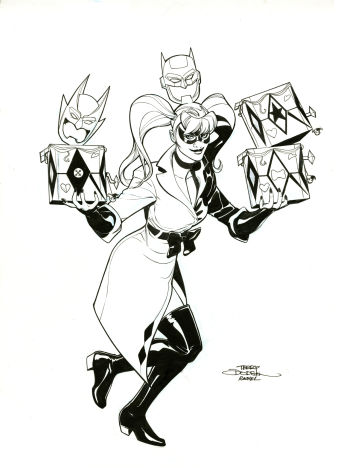 Image of Modern Harley Quinn by Terry and Rachel Dodson