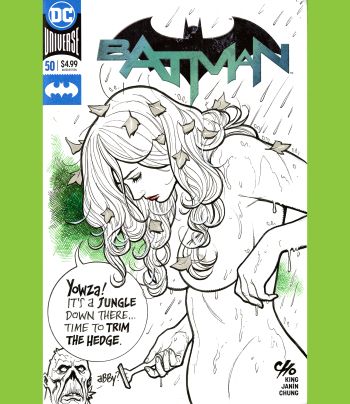 Image of Poison Ivy Hedge Trimmer Sketch Cover