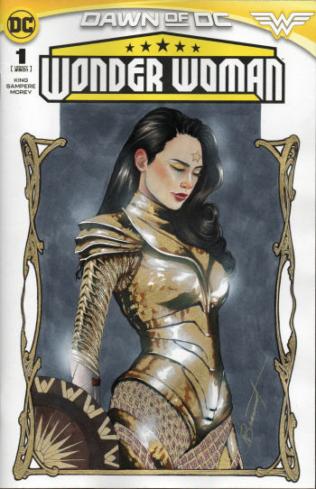 Image of Wonder Woman 84 Sketch Cover by Nathalie Braconnot