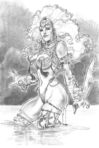 Image of Arttrober Red Sonja 001