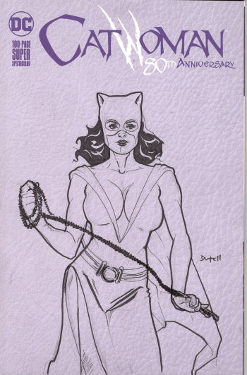Image of Catwoman 80th Anniversary sketch cover