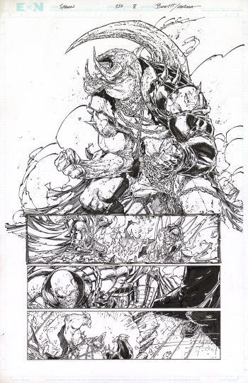 Image of Spawn #350 Page #8 Original Art