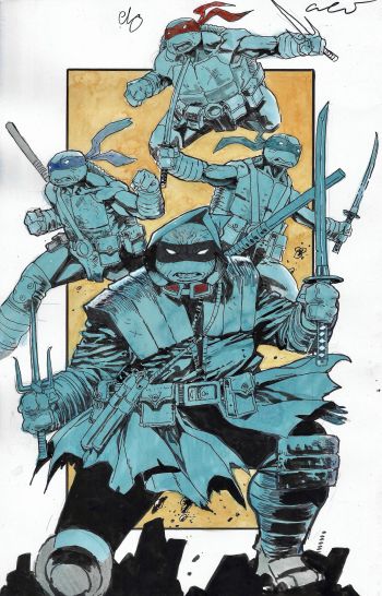 Image of Last Ronin and TMNT