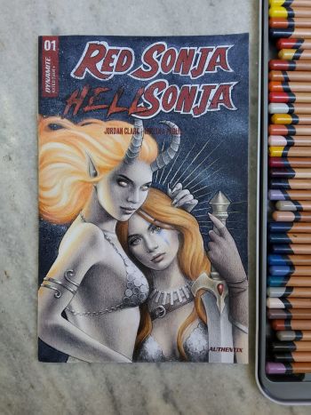 Image of Red Sonja / Hell Sonja Sketch Cover
