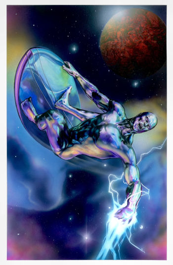 Image of Silver Surfer 11X17