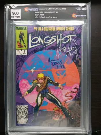 Image of Longshot #1 with Longshot Remarque by Arthur Adams