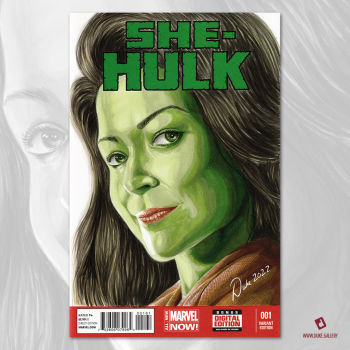 Image of She-Hulk Sketch Cover