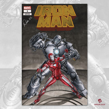 Image of Iron Man Sketch Cover