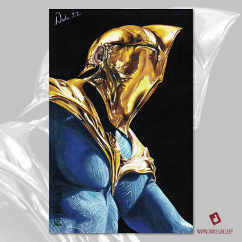 Image of Dr. Fate Sketch Cover (Back)