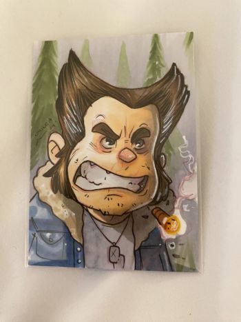 Image of Wolverine Sketch Card
