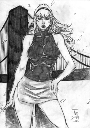 Image of Gwen Stacy by Neto