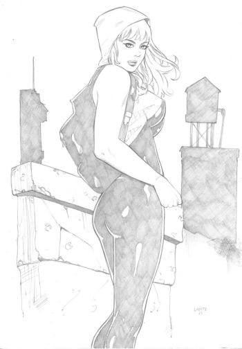 Image of Spidergwen by Laerte