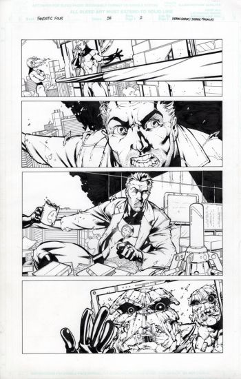 Image of Fantastic 4 #58 page 2 (1990's series)