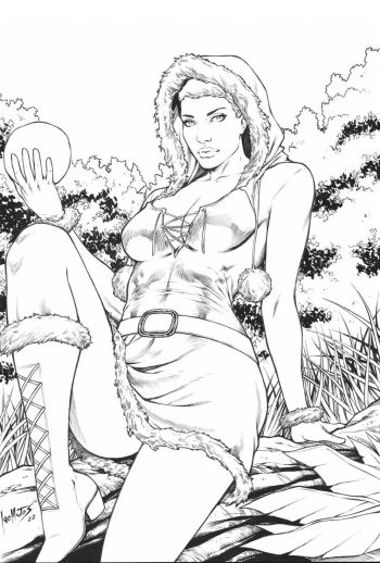 Image of Grimms Fairy Tales 2022 Holiday Special pinup